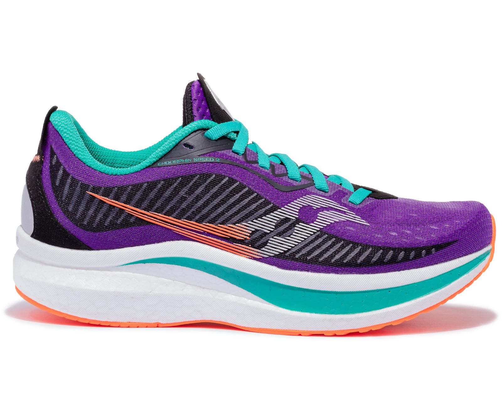 Saucony Endorphin Speed 2 Women\'s Running Shoes Purple / Black / Turquoise | AU 119GSOL